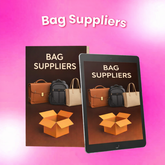 BAG SUPPLIER + RESELLING GUIDE ~HIGHEST VALUE~
